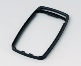 Intermediate ring, ABS, (W x H) 43.5 x 69.5 mm, black, for enclosure, B9004709