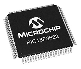 Mikrokontroler Microchip PIC18F TQFP 80-pinowy Montaż powierzchniowy PIC 64 kB 8bit CAN: 40MHz RAM:3,936 kB Ethernet: