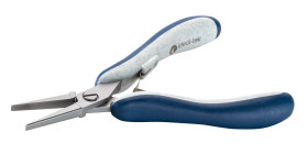 Szczypce Szczypce z płaskimi końcówkami ideal-tek długość szczęk: 30mm długość całkowita: 140 mm Niskoprocentowy stop
