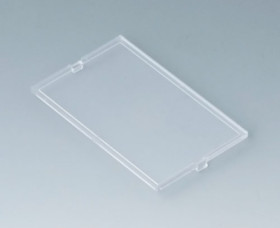 Front plate, PC, (W x H) 67 x 42 mm, transparent, B6803200