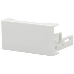 Moduł 1M 22,5x45 Zaślepka biała HQ Mediabox NEKU