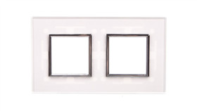 Dante Ramka Podwójna Szkło Creative Glass Super White 4501182