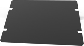 Base plate, steel, (L x W x H) 152 x 102 x 1 mm, black, for series 1441, 1431-8BK3
