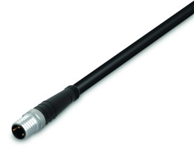 Przewód do czujników, elementów wykonawczych wtyczka prosta M8 / wolny koniec 1,5m 756-5111/030-015 /20szt./