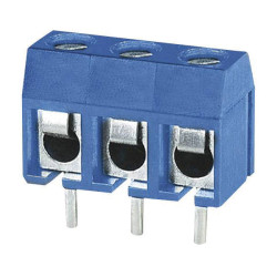 DEGSON DG301R-5.0-03P-12-00AH-1 Screw Terminal 3-Pin Blue 2mm&#xB2; 1pc