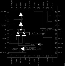 Dual-mode, Ka Band Upconverter with Integrated Fractional-N PLL and VCO