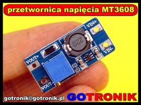 MT3608 przetwornica napięcia DC