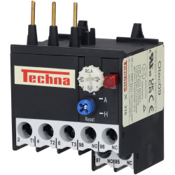 Techna OTEC09-05 Thermal Overload for Miniblock Contactor 4A to 6a