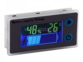 Wskaźnik naładowania akumulatorów 12V 24V 36V 48V