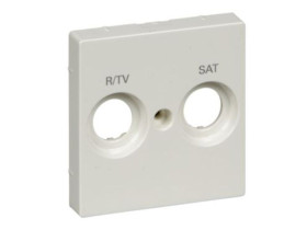 MERTEN Płytka czołowa oznaczona R/TV+SAT do gniazd antenowych B.P P Sys M MTN299819 SCHNEIDER ELECTRIC