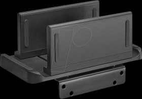 BP0210 Mini PC mount, 0.5 - 7 cm, max. 3 kg, black