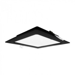 Oprawa downlight P/T kwadrat 12W 1200lm 4000K IP20 czarny DL-1 EC20468
