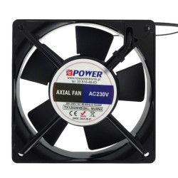 Wentylator 120x25 230V TX12025HB 2 przew kulka NEPOWER 200-240VAC