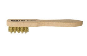 Szczotka druciana grubość pędzla: 150mm długośc włosia: 15mm HAZET Mosiądz