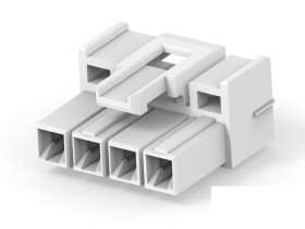 Wzmocnione złącze zasilania 4-pinowe TE Connectivity 600 V AC Żeński