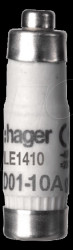 LE1410 Fuse insert D01 E14, 10 A, 400 V, gG, with indicator
