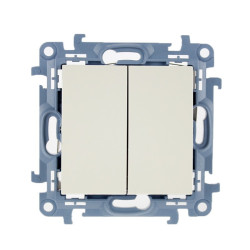 Łącznik podwójny CW5C.01/41 szybkozłącza kremowy Simon10 Kontakt-Simon