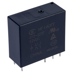 Hongfa HF140FF/012-2ZTF PCB Relay 12VDC DPDT 10A