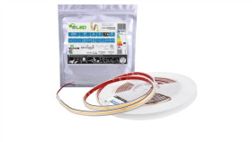 Taśma Led Cob 528 Chips 24V 10W 95Lm/W Neutralna 4000K Cri90+ Hermetyczna...