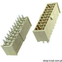 IPL1-110-01-L-D-K Pin Header 2x10 Pin 2.54 mm THT SAMTEC