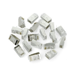 Wtyk sieciowy RJ45 przelotowy Lanberg kat. 5e FTP - 20szt.