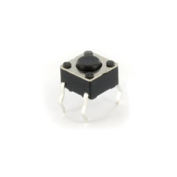 TruComponents 782764 Pushbutton ,PCB Mount,Off/(On),SPST