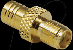 0411043 SMB plug to SMA socket adapter