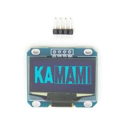 modOLED130_I2C BLUE_VGSS - wyświetlacz OLED 1.3&quot; I2C ze sterownikiem SH1106