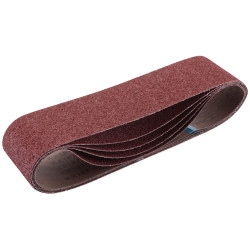 Draper 09259 Cloth Sanding Belt, 100 x 915mm, 40 Grit (Pack of 5)