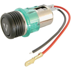 HP 28100 Cigarette Lighter Green Luminous Ring 12 V Car Connectors