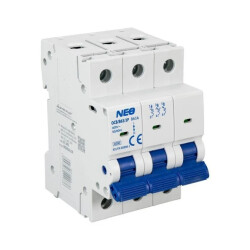 Wyłącznik nadprądowy 3P B 63A 6kA NEO OCB/B63/3P 87.695