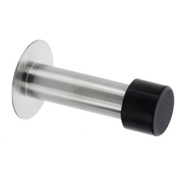 Burg W&#xE4;chter 15531 CASTLE GUARD Door Stopper Stainless Steel 90mm Diameter 51mm