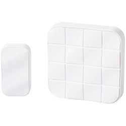 Baseline 70707 Wireless Door Chime Set 75m Range 5 Melodies