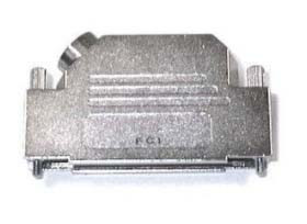 Osłona tylna D-Sub 9 -pinowe Cynk odlewany Kąt Proste Amphenol Communications Solutions Standard D-Sub E