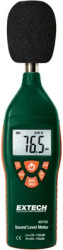 Sound level meter, 35 to 100 dB/65 to 130 dB, ±1.5 dB, Extech 407732-NIST