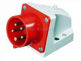 Wtyczka ścienna 32A 5P 400V IP44
