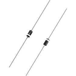 Superfast rectifier diode, 200 V, 1 A, DO-204AC, DO-41, for high efficiency, MUR120