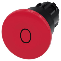 Przycisk grzybkowy 22 mm tworzywo czerwony 40 mm /O/ bez samopowrotu odbl pociągnięcie SIRIUS ACT 3SU1000-1BA20-0AD0