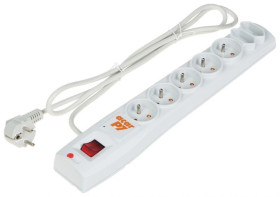 Przedłużacz przeciwprzepięciowy 5+2‑gniazd ACAR-P7