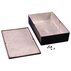 Hammond 1550WJBK IP66 Diecast Aluminium Enclosure Black (275 x 175 x 67mm)