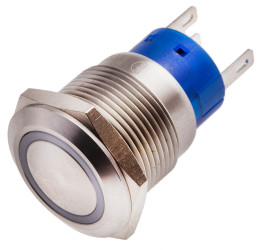 Nasadka przełącznika Zatrzaskowy SPDT średnica wycięcia 19.2mm, montaż panelowy RS PRO