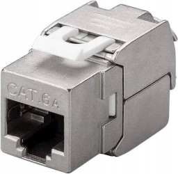 GNIAZDO KEYSTONE RJ45 UTP CAT 6A - GNIAZDO BEZNARZĘDZIOWE LAN UTP