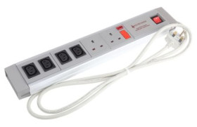 Przedłużacz 2-gniazda 230 V AC Typ G - brytyjski 2m 374171