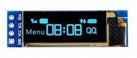 LCD OLED 0.91" 128x32 I2C ARDUINO