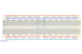 Pololu 830-Point Breadboard
