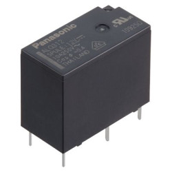 Przekaźnik monostabilny 12V dc SPST Panasonic, montaż PCB