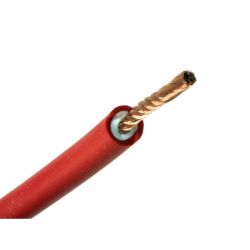 Przewód silikonowy Li2G - 1mm2 czerwony Hirshmann / 00476