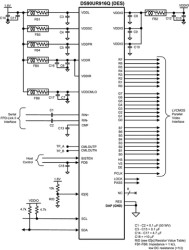 5-65 MHz 24-bit Color FPD-Link II Deserializer with Image Enhancement