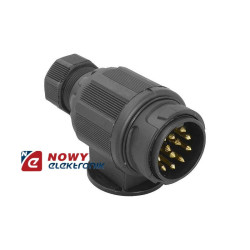 Wtyk przyczepy samoch.plastik 13 pin