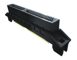 Złacze krawędziowe PCB 20-pinowe, raster 0.8mm 2-rzędowe, 2.2A, Samtec, seria MEC8-EM